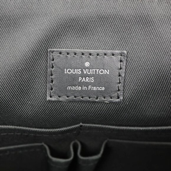 Louis Vuitton Christopher Monogram Macassar Messenger Bag Black - Picture 12 of 12